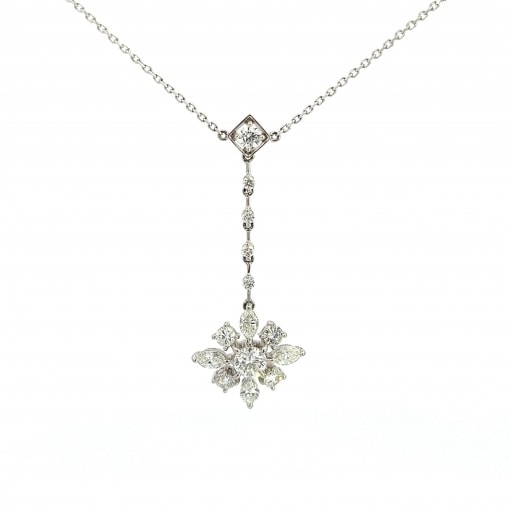 천연 다이아몬드 0.57ct 목걸이