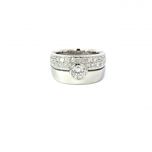 천연 다이아몬드 0.57ct 남자반지