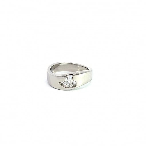 천연 다이아몬드 0.33ct 하트 커플링