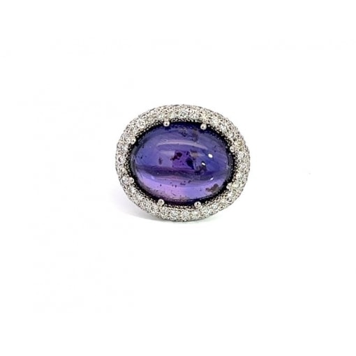 천연 알렉산드라이트 사파이어 17.78ct 반지