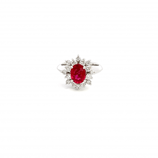 천연 루비 1.10ct 반지