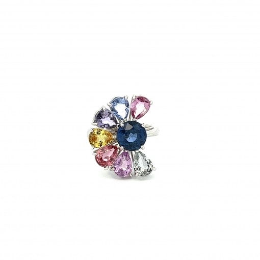 천연 사파이어 3.06ct 반지