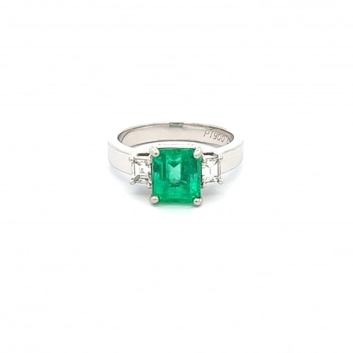 천연 에메랄드 1.43ct 반지