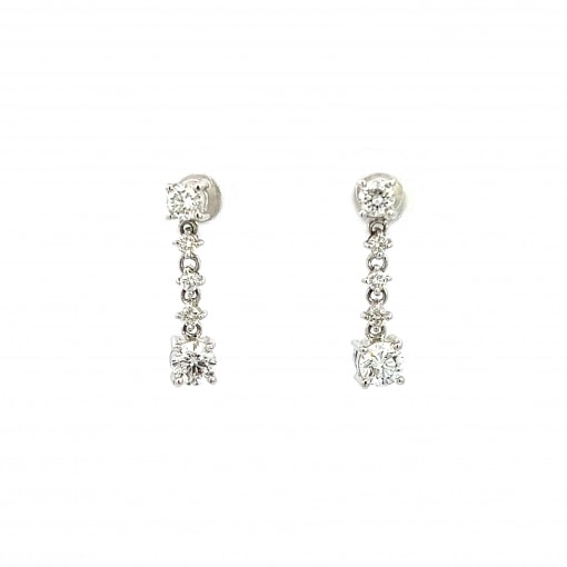 천연 다이아몬드 0.35ct 귀걸이