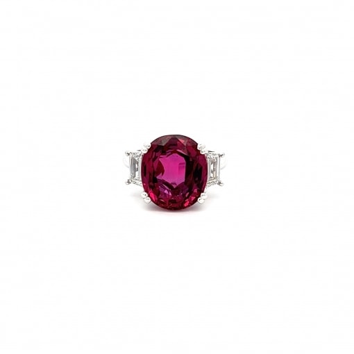 천연 루비 11.23ct 반지